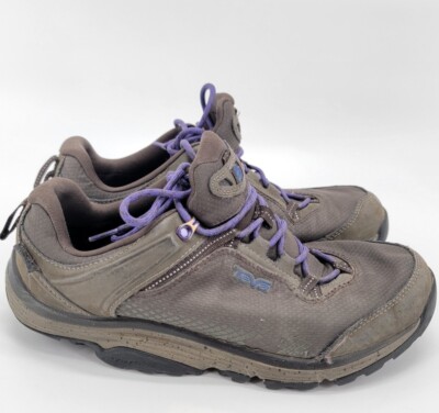 TEVA Women's Surge Event Black Olive/Purple Hiking Shoe US Size 8.5 #1005612
