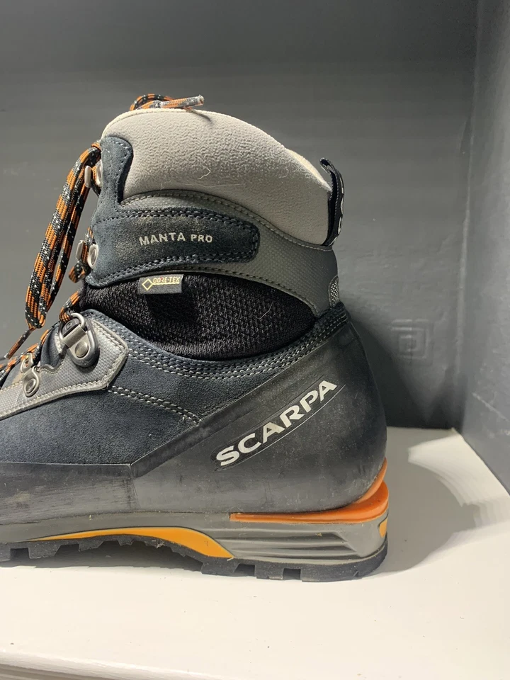 Scarpa Men’s MANTA PRO GTX Mountaineering Boots Size 9 UK Or 43 EU Dark Blue - image 4 of 4