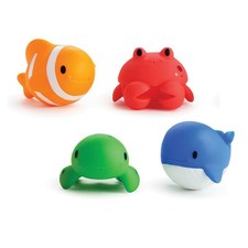 munchkin clean squeeze bath toys