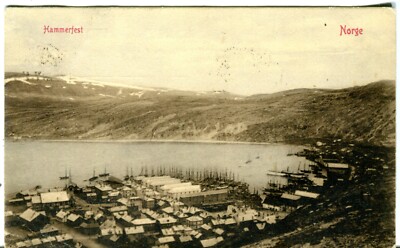 Norwegen Norge Hammerfest - Total Blick 1910 Abdeckung On Selten Mittet