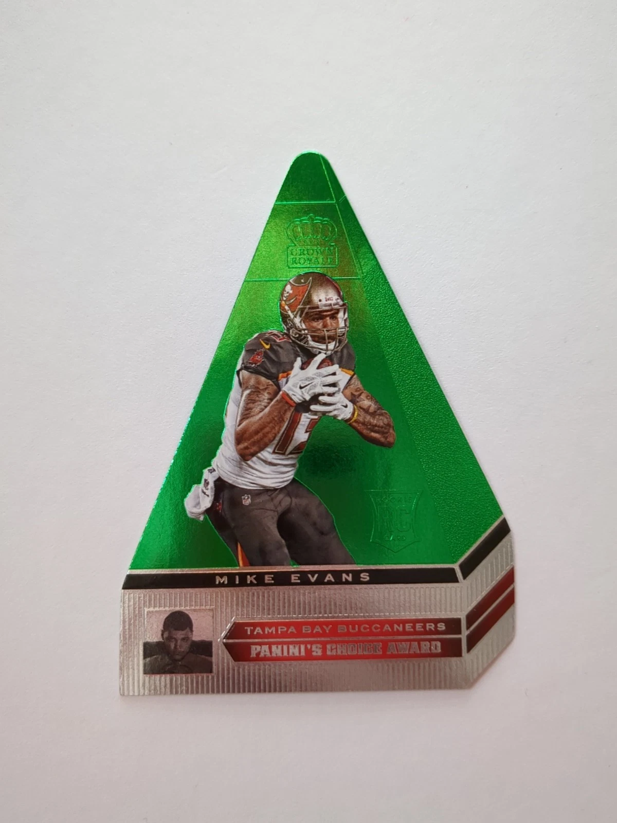 Mike Evans Panini Crown Royale Rookie Panini's Choice #PC5 Green