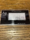 Patriots Coin 1 Gram (.999 Fine Silver) Snap-Apart Bar | COA Card | New!