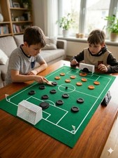 Disc Soccer Brazilian style game for play on the table - BLACK