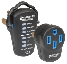 PSK-50 Portable Surge Protector Kit, Black, 50 Amp