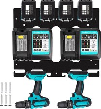 Akku Halter für Makita Akkuhalter Wandhalter Wandhalterung - 3 in 1 Wandmontag