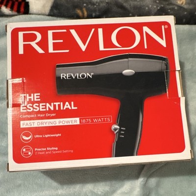 Revlon Compact Hair Dryer Ultra Lightweight 1875W 2 Settings RVDR5034