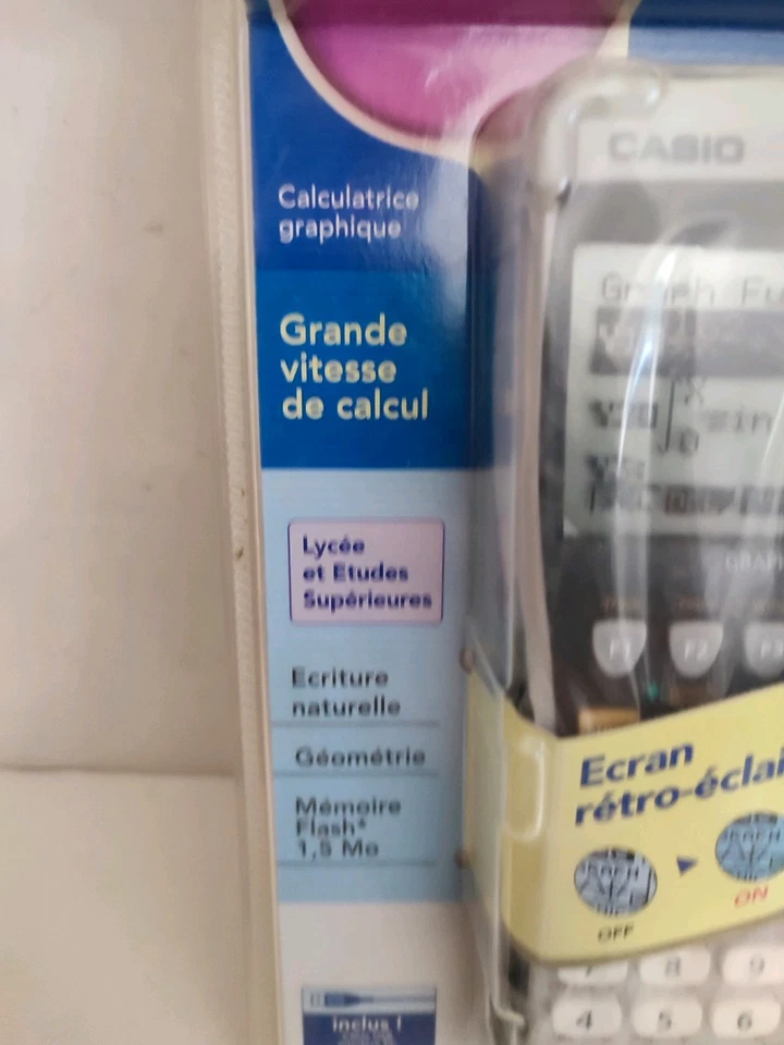 CALCULATRICE GRAPHIQUE CASIO GRAPH 75 NEUF SCELLE - Photo 3/4