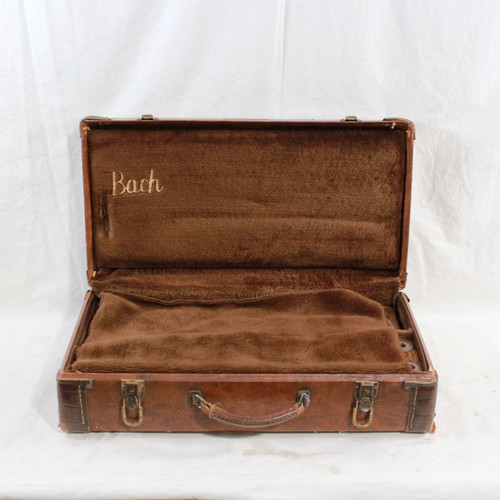 Vintage Bach Trumpet Case - Brown - CASE ONLY