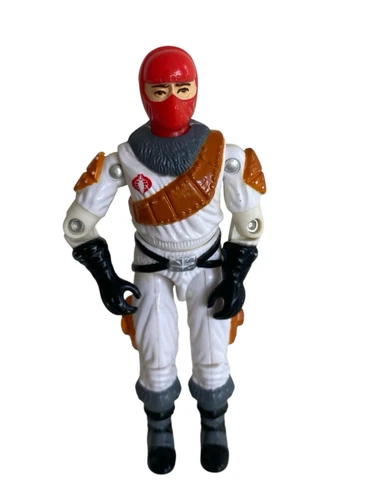 GI Joe Ice Viper 1987 Action Figure Lot ARAH Hasbro Cobra Wolf Driver 80s Toy