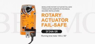 BELIMO SF24A-SR Fail-Safe actuator for controlling dampers in HAVC applications