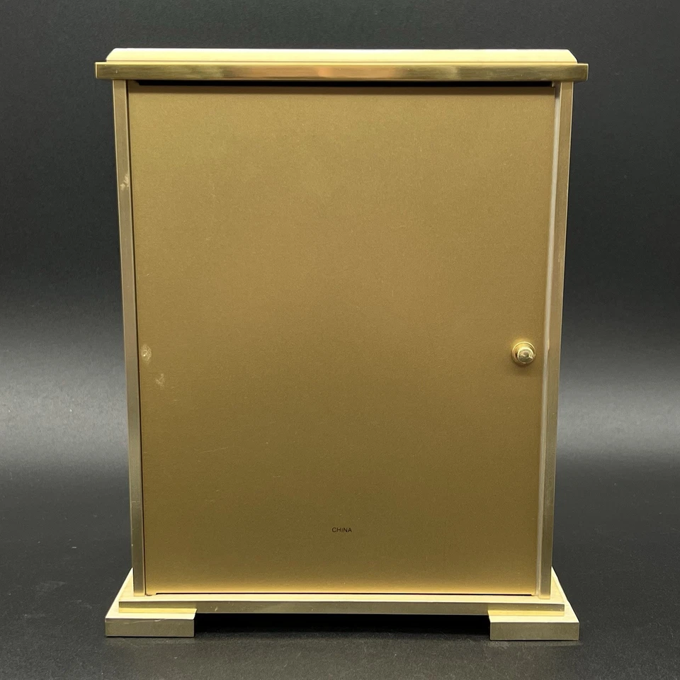 Howard Miller Exton Table Clock Brass Finish Read Description - Image 4 of 4