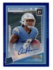 2025 Donruss Optic Omarion Hampton Blue (RAW)