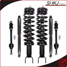 Front Struts Rear Shock Absorbers Sway Bar Kit For 2006 2007 2008 Dodge Ram 1500