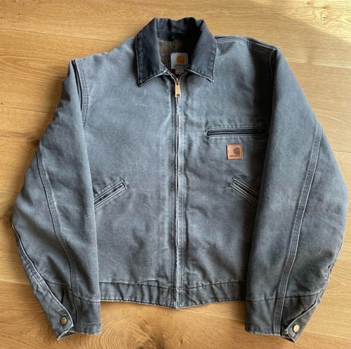 Carhartt Detroit Jacket J97 GVL Size S Used Japan - Picture 3 of 9