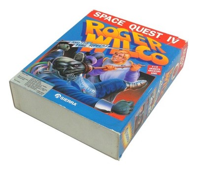 SPACE QUEST IV 4 auf Diskette für MS-DOS IBM PC von Sierra