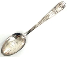 Vintage WM Rogers Mfg Co. MOUNT VERNON, VIRGINIA George Washington Spoon