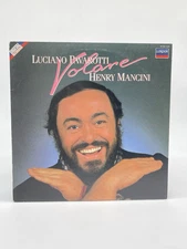 LUCIANO PAVAROTTI & HENRY MANCINI VOLARE LP VG+ VINYL RECORD LONDON 1987