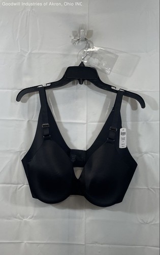 Soma Women's Vanishing Back Full Coverage Bra Black NWT Sz 42D