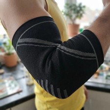 2 Pack Elbow Brace Compression Support Sleeve Arthritis Tendonitis Joint Pain
