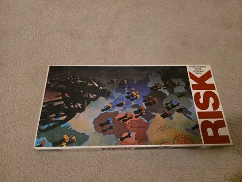 RISK-Vintage World Conquest Board Game from Parker Brothers 1975