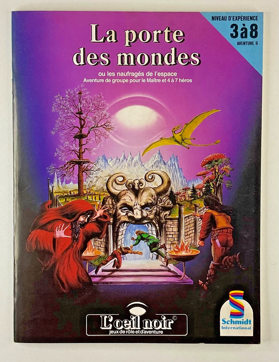 L'ŒIL NOIR - Les Accessoires Du Maître 1984 - Schmidt Jeu De Rôle Et Aventure - Édition Vintage
