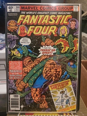 Fantastic Four #209 Newsstand Variant (Marvel Comics August 1979)