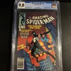 The Amazing Spider-Man #252 Newsstand Variant CGC 9.0 White Pages Marvel 1984