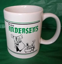 Vintage HTF Andersen's Restaurant Pea Soup Mug w/recipe