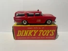 Dinky Toys 257 Canadian Fire Cheif Car, Boxed, Original, Vintage, Rare.