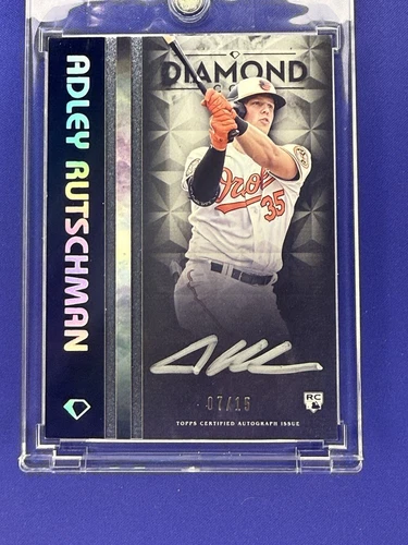 2023 Topps  Adley Rutschman diamond icons black polychromatic inc  auto /15 (RC)
