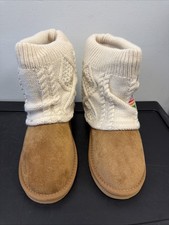 Steve Madden Kids JBently Boots Cognac Size 5M