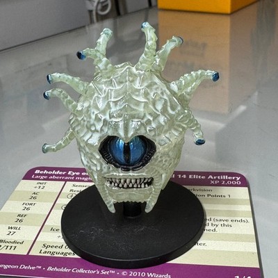 Dungeons & Dragons D&D Miniatures Beholder Collector's Set #1/4 EYE OF FROST
