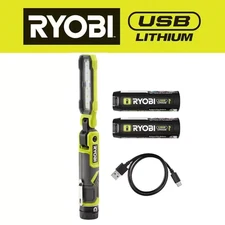 USB Lithium Inspection Light Kit with 2.0 Ah Battery and Charging Cable with USB