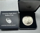 1990 American Silver Eagle 🇺🇸 with coin box