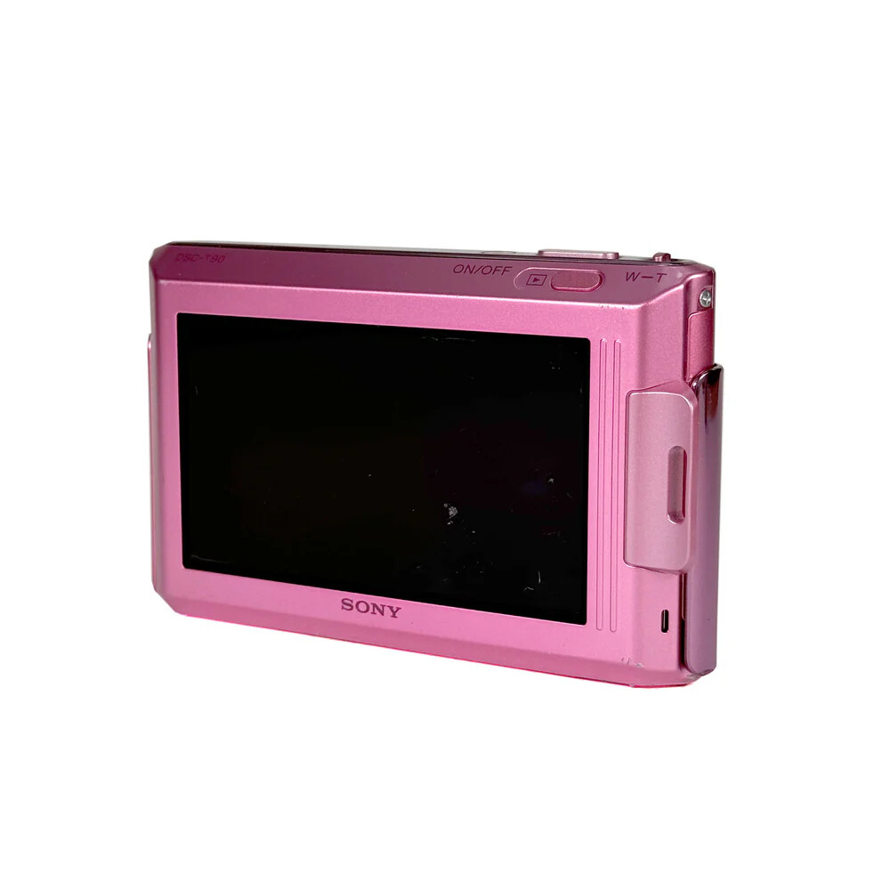 SONY Cyber-Shot DSC-T90 Digital Camera Pink 4x Zoom From Japan