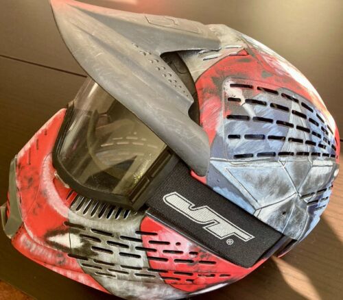 Custom JT Paintball Full Coverage Helmet Ani-fog - Afbeelding 1 van 6