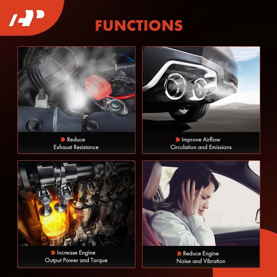 Colector de escape izquierdo para Chevrolet Silverado 1500 2500 3500 HD Foto 3 de 4