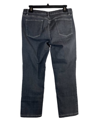 Women's PrAna Gray Skinny Leg Stretch Jeans Tag Size 8/29 Inseam Measures 24.5” - Picture 2 of 5