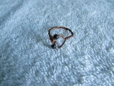 Handmade Copper Wire Wrapped Ring Size 9