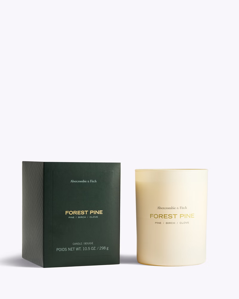 Abercrombie Fitch Forrest Pine Scented Candle New in Box