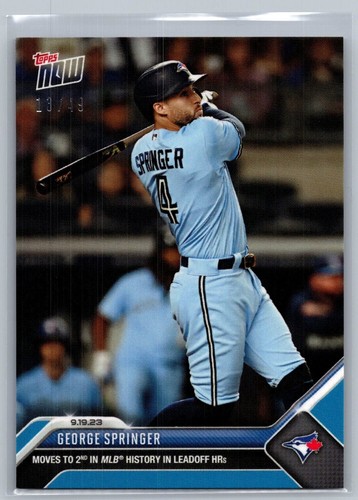 2023 Topps Now 889 George Springer
