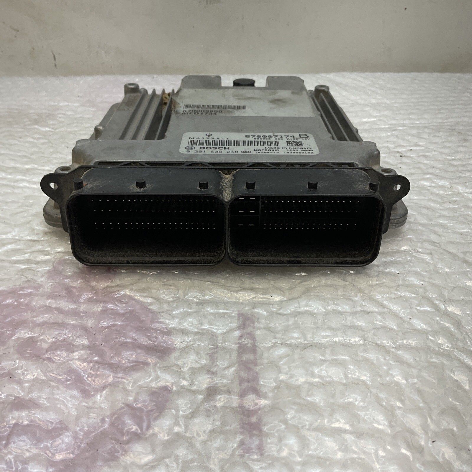 14-17 Maserati Ghibli S Q4 3.0L Engine Control Module ECU OEM 670007174B