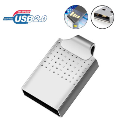 64GB 32GB 16GB 8GB USB 2.0 Stick Speicherstick Thumb Mini Metal USB Flash Drive