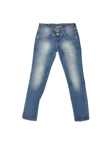 JEANS DONNA 5 TASCHE BLU CHIARO MODELLO PUSH UP TAGLIA 42 | eBay