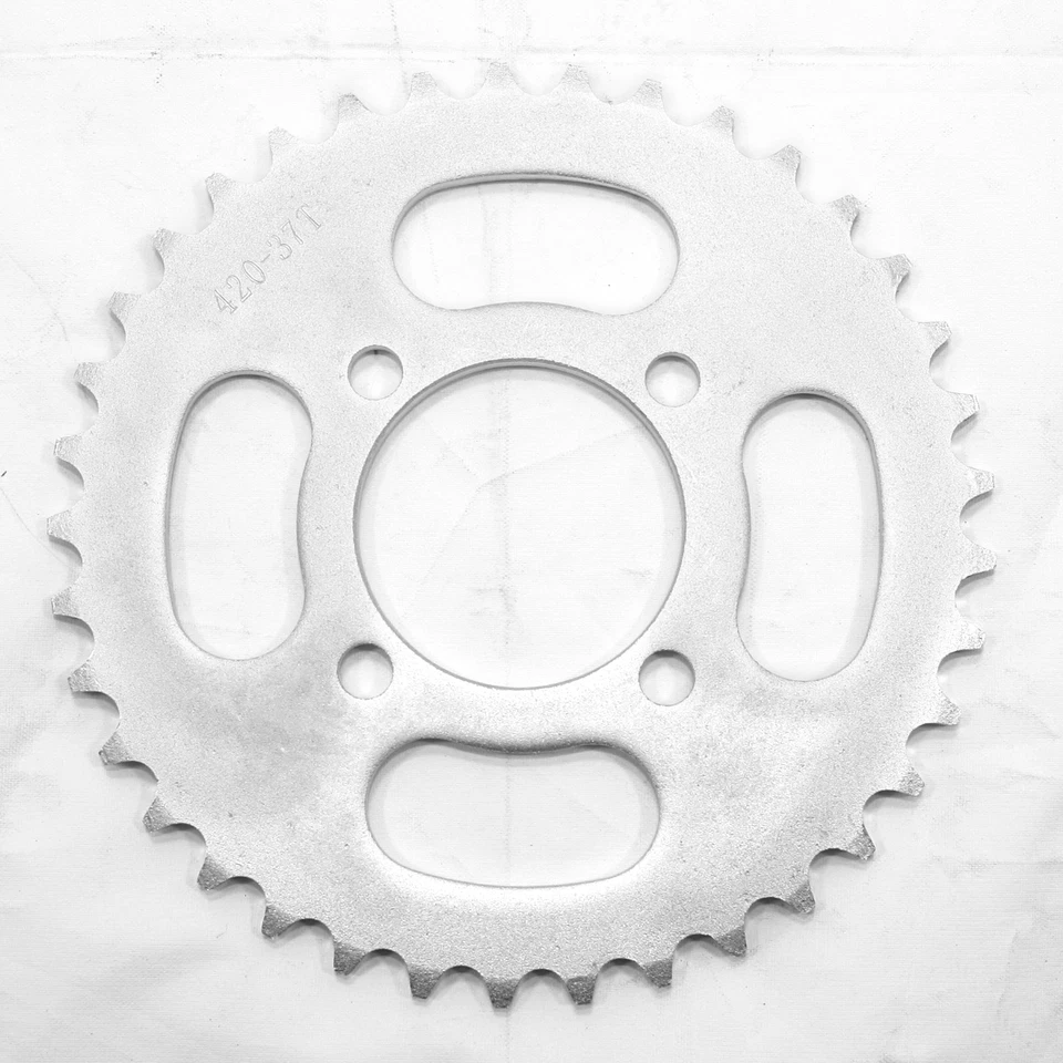 37 Teeth 420 Rear Back Chain Sprocket Cog 125cc Pit Pro Trail Quad Dirt Bike ATV