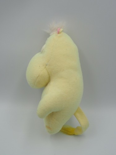Muñeca de juguete de 6" de peluche Snorkmaiden B0204 Moomin Yellow Banpresto 1990 USADA BASURA Japón - Imagen 4 de 7