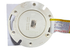 7" O.D. PlumbBest PVC Toilet Flange With Knockout, Fits Over 4 Pipe Dusty