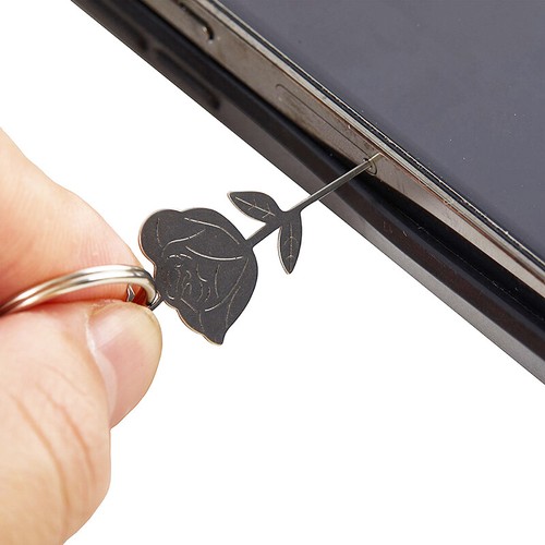 2Pcs/Set Rose Shape Stainless Steel Needle for Smartphone Universal Thimble - Zdjęcie 10 z 10