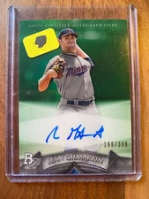A68031 - 2014 Bowman Platinum Auto Green Refractors #APSG Sean Gilmartin/399