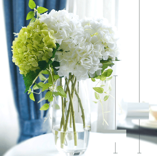 1x Artificial Hydrangea Flowers Bouquet for Wedding Home Party Table Room Decor - Picture 11 of 25